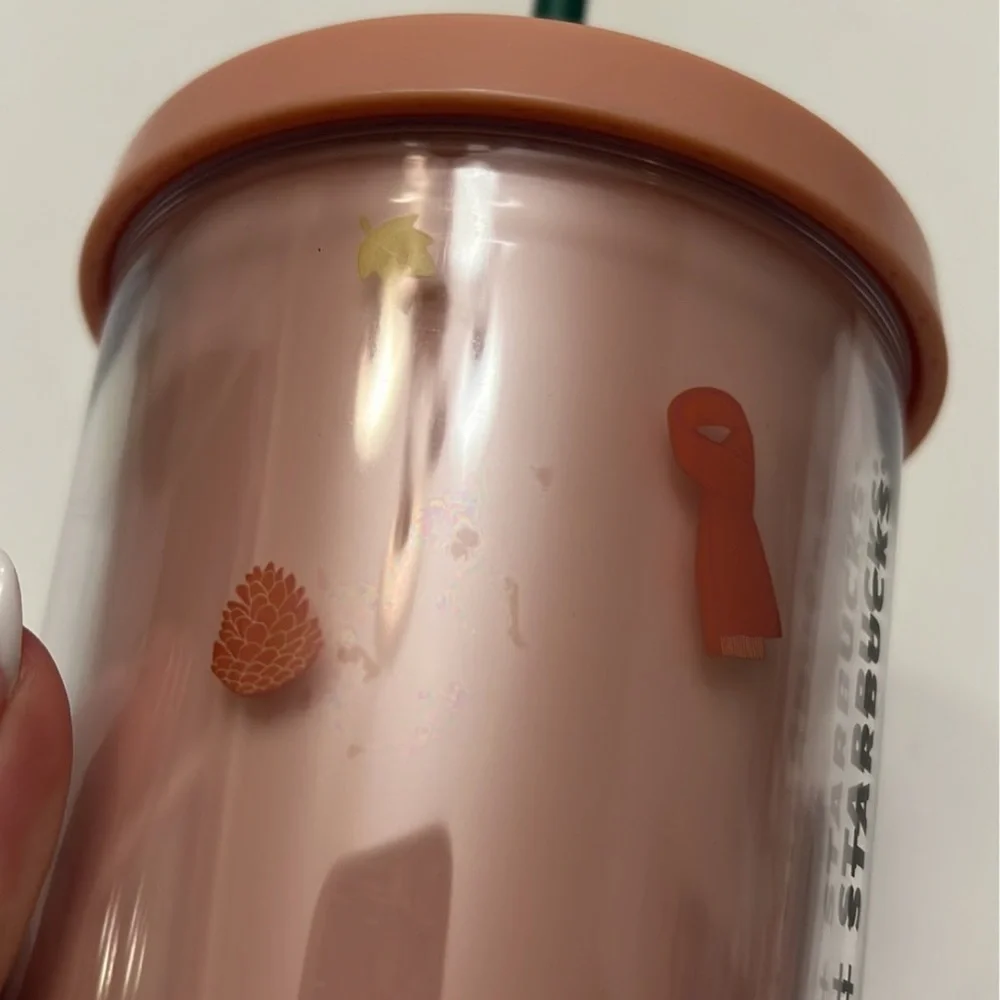 RARE Starbucks Ban.do Stay Cozy Sweater Weather tumbler